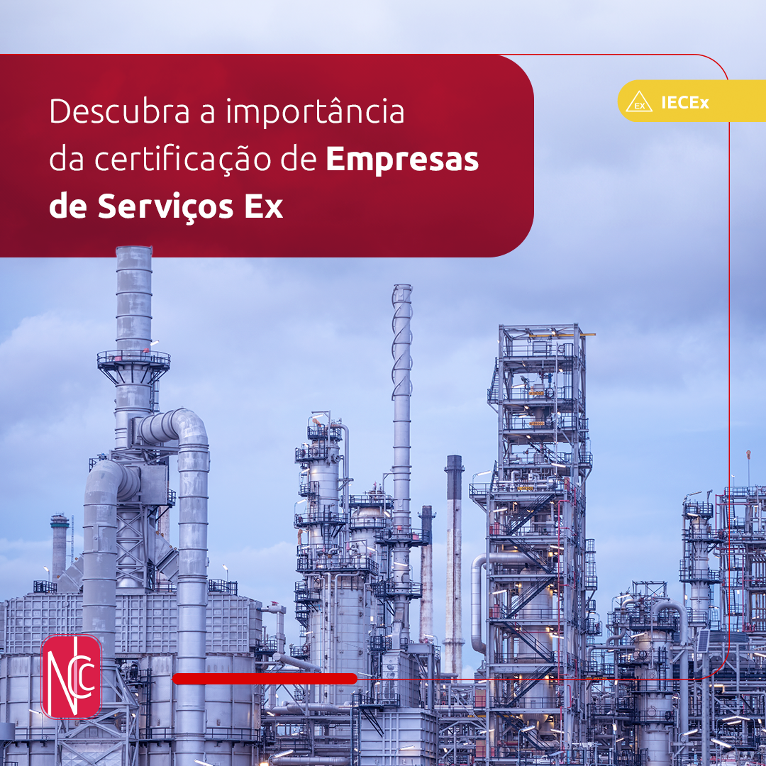 Image of some Industries with the text "Discover the importance of Ex-Service Company certification"