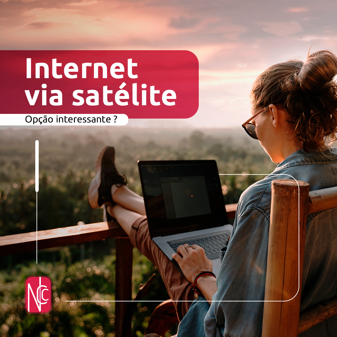 Internet via sátelite